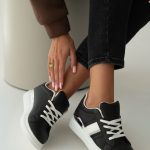 Trampki klasyczne damskie Czarne – Beloria 1