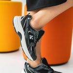 Sneakersy sportowe damskie typu running Czarne – Zamirae 3