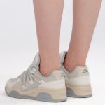 Sneakersy chunky Beżowe – Shynira, widok od tyłu