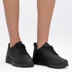 Sneakersy jednokolorowe Czarne - Myrella, widok z przodu