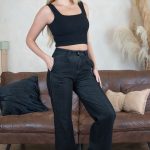 Jeansy szwedy damskie – Noirflare 1