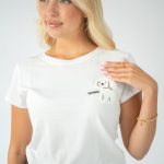 T-shirt damski z psem osuwari – Osuwira 4