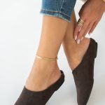 Eleganckie mule wsuwane Czekoladowe – Janelisse 4