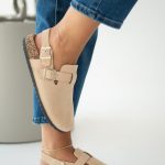 Zamszowe chodaki damskie Fango – Vionarelle 1