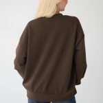 Bluza z napisem St. Tropez Czekoladowy – Melirra 4