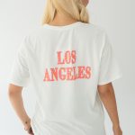 T-shirt damski z nadrukiem Los Angeles – Angelyss 4