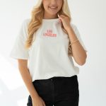 T-shirt damski z nadrukiem Los Angeles – Angelyss 5