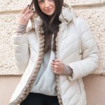 Kurtka zimowa pikowana futrzany kaptur Ekri – Furavine 2