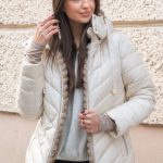 Kurtka zimowa pikowana futrzany kaptur Ekri – Furavine 4