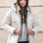 Kurtka zimowa pikowana futrzany kaptur Ekri – Furavine 1