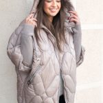 Kurtka pikowana swetrowe rękawy Fango – Swevarra 5