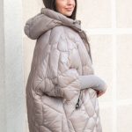 Kurtka pikowana swetrowe rękawy Fango – Swevarra 3