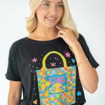 T-shirt damski z kolorowym nadrukiem ciao – Ciaorine 2