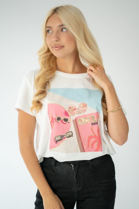 T-shirt damski Ibiza letni – Ibizelle 1