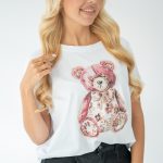 T-shirt damski z misiem – Teddira 4
