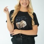 T-shirt damski kostki 777 Czarny – Luckira 4