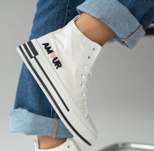 Trampki wysokie