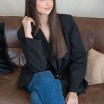 Marynarka sportowa zapinana na zamek Czarny – Pantrisse 5