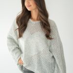 Sweter oversize serce Szary – Cardivra 3
