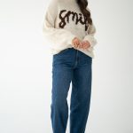 Sweter smile Beżowy – Mirelle 3