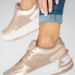 Sneakersy damskie casual Szampański – Clorinne 1