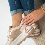 Sneakersy damskie casual Szampański – Clorinne 3