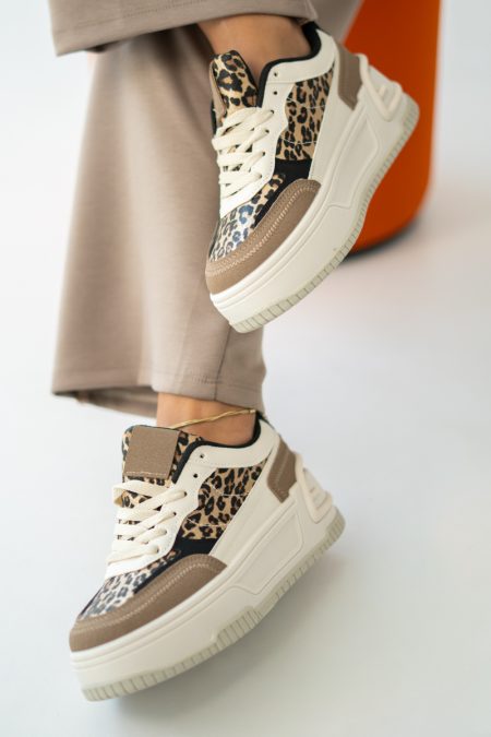 Sneakersy damskie casual Panterka – Clorinne 1