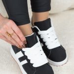 Casualowe sneakersy Czarne – Doralyne 3