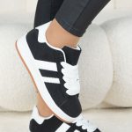 Casualowe sneakersy Czarne – Doralyne 1