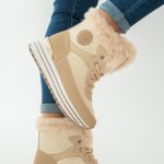 Sneakersy zimowe damskie na koturnie Fango – Corviana 1