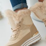 Sneakersy zimowe damskie na koturnie Fango – Corviana 3
