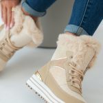 Sneakersy zimowe damskie na koturnie Fango – Corviana 4