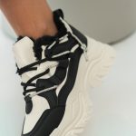 Sneakersy zimowe chunky Czarne – Palynne 4