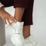 Sneakersy zimowe chunky Białe – Palynne 3