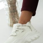 Sneakersy zimowe chunky Białe – Palynne 2