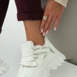 Sneakersy zimowe chunky Białe – Palynne 4