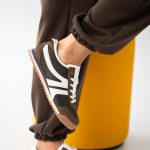 Lekkie sneakersy damskie Czekoladowe – Venoria 4