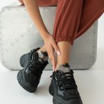 Sneakersy dad shoes Czarne – Vivanea 3