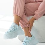 Sneakersy dad shoes Błękitne – Vivanea 2
