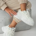 Sneakersy dad shoes Białe – Vivanea 1
