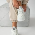 Sneakersy dad shoes Białe – Vivanea 2