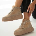 Sneakersy na platformie wysokie Fango – Carvienne 2