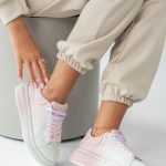 Sneakersy cyrkonie błyszczące Białe – Vionara 2