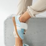 Sneakersy cyrkonie błyszczące Białe – Vionara 1