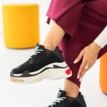 Sneakersy na grubej podeszwie Czarne – Nayora 2