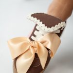 Buty z kokardkami Czekoladowe – Lacivane 3