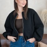 Kurtka bomberka na zamek Czarny – Bomirra 1