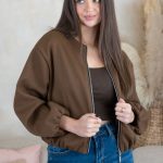 Kurtka bomberka na zamek Czekoladowy – Bomirra 3