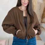 Kurtka bomberka na zamek Czekoladowy – Bomirra 1