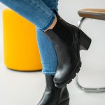 Sztyblety na wysokim obcasie Czarne – Belliora 1